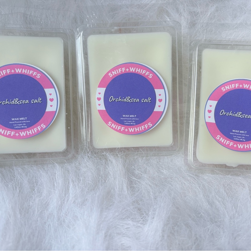 Sniff + Whiffs Orchid & Sea Salt Wax Melts